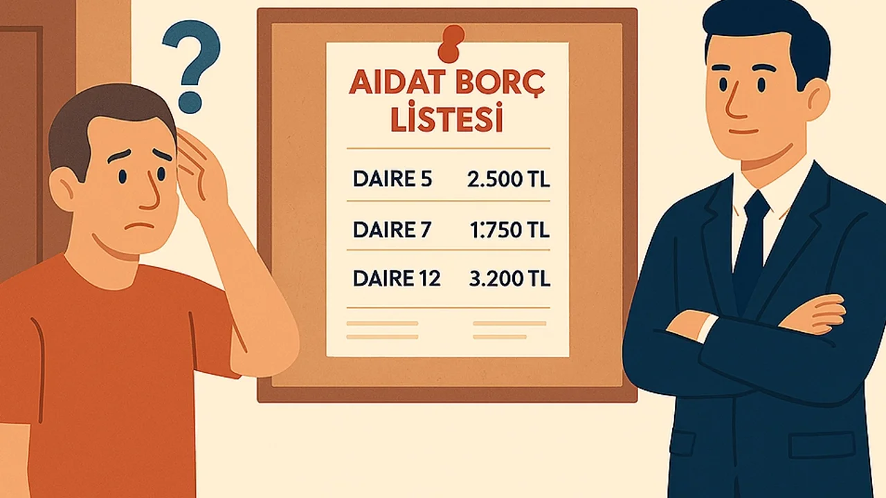 KVKK'dan apartman ve siteler için tarihi karar! Aidat borç listesi asmak yasaklandı