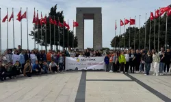 Çanakkale'de gençlerle yerinde tarihe yolculuk