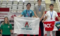 Nevşehirli sporcu Türkiye ikincisi oldu