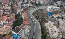 Trabzon'da yol çalışmaları gece gündüz sürüyor