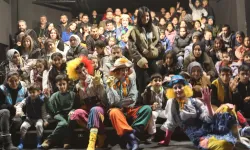 Özel gereksinimli bireyler kahkahaya boğuldu