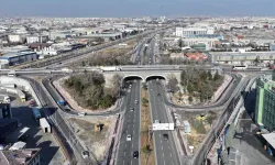 Konya'da o kavşak için şerit sayısı ikiye çıkarıldı