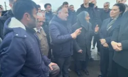 Ağrı Taşlıçay'da yol tepkisi!