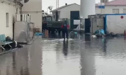 Ağrı'da su taşkınlarına müdahale