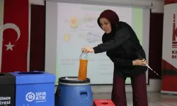 Ankara Keçiören'de öğrencilere çevre bilinci eğitimi