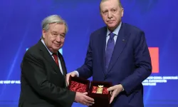 BM Genel Sekreteri Guterres'e Atatürk Uluslararası Barış Ödülü