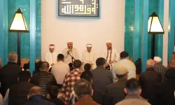 Bursa İnegöl'de binlerce kişi OSB Camii'nde buluştu