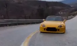 Bursa İnegöl'de drift yapan sürücü sosyal medya paylaşımıyla yakalandı!