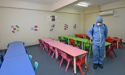 Bursa Osmangazi'de kreşlerde hijyen çalışmaları kesintisiz sürüyor