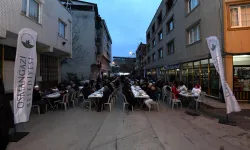 Bursa Osmangazi'de Ramazan'ın son sofrası Gülbahçe'de kuruldu