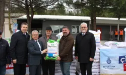 İstanbul Büyükşehir'den çiftçilere girdi ve araç desteği