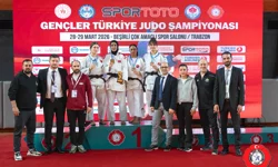 Judonun kalbi Trabzon'da attı