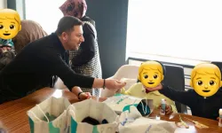 Nevşehirli çocuklara Başkan Amca'dan bayramlık
