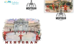 PTT'den 'mehteran' temalı ilkgün zarfı