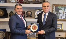 Ağrı Milletvekili Çelebi'den İrfan Fidan'a tebrik ziyareti