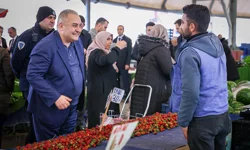 Ankara Keçiören'de Başkan Özarslan'dan pazaryeri ziyareti