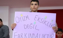 Antalya'da otizm farkındalığı için anlamlı etkinlik