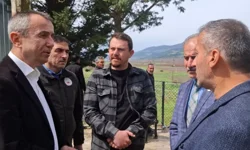 Bilecik'te Çerkeşli Köyü'nde üreticilere uygulamalı eğitim