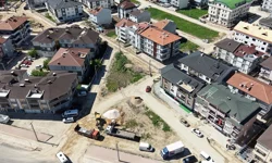 Bursa İnegöl Alanyurt'ta 11 sokakta tretuvar uygulaması