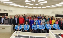 Gaziantep'te başarılı sporculardan Başkan Şahin'e ziyaret