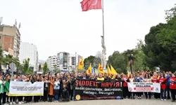 İzmir'de güvenli eğitim eylemi