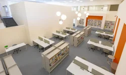 İzmir'de Hasan Ali Yücel Kütüphanesi hizmette