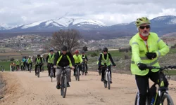 Konya'da pedallar tarih ve doğaya çevrildi