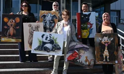 Minik hastalara 23 Nisan morali