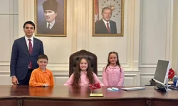 Minik yürekler devlet yönetti