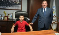 Muğla Milas'ta koltuk küçük Mehmet Emir'de