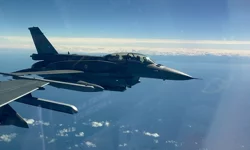 Türk Hava Kuvvetleri'nden eğitim uçuşu