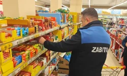 Bursa İnegöl'de zabıta ekiplerinden bakkal ve marketlere denetim