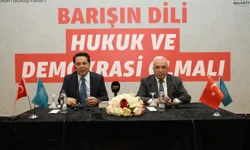 Bursa Nilüfer'de demokrasi ve barış buluşması