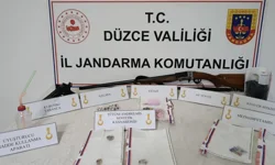 Düzce'de uyuşturucuya 2 tutuklama