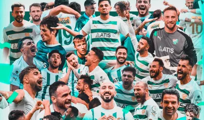Bursaspor mutlu sona ulaştı! Timsah şampiyon!