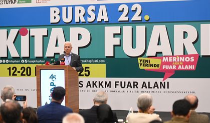 Bursa Kitap Fuarı kapılarını açtı