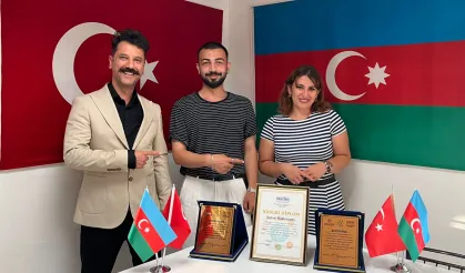 Azerbaycan Bakü'den Manisa'ya iki ödül