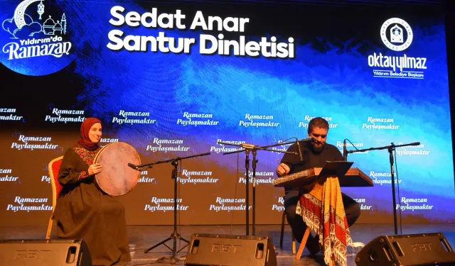 Ünlü Santur sanatçısından Bursa Yıldırımlılara konser