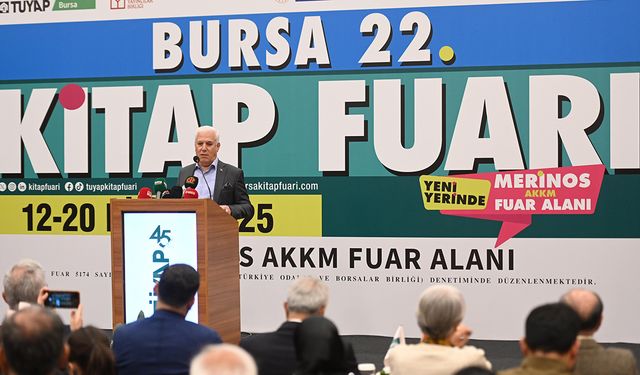 Bursa Kitap Fuarı kapılarını açtı