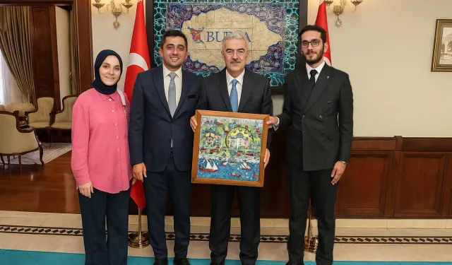 Bursa'da TRESGED'den Vali Ayyıldız'a ziyaret