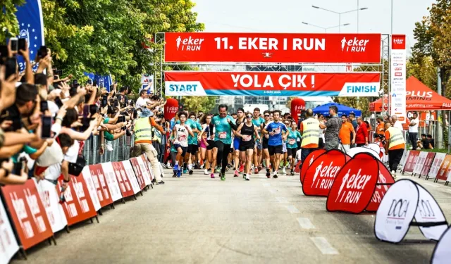 12. Eker I Run, 5 bine yakın katılımcının coşkulu adımlarıyla başlıyor