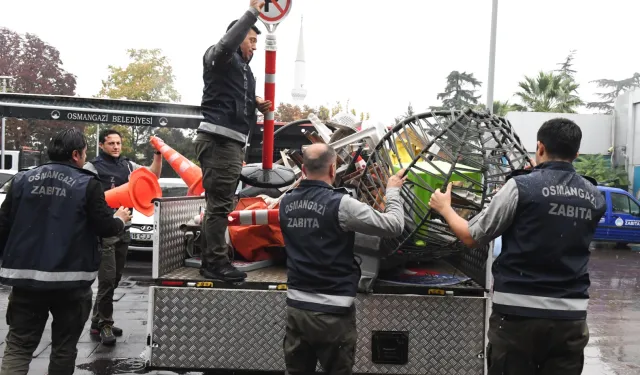 Bursa Osmangazi'de işgallere geçit yok!