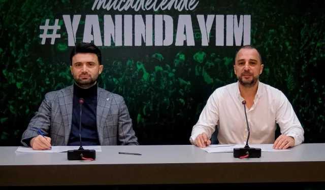 Bursaspor'da şok istifa!