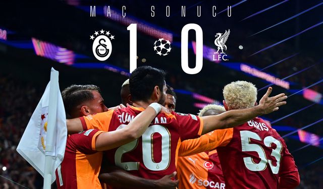 Galatasaray'dan Liverpool'a karşı büyük zafer!