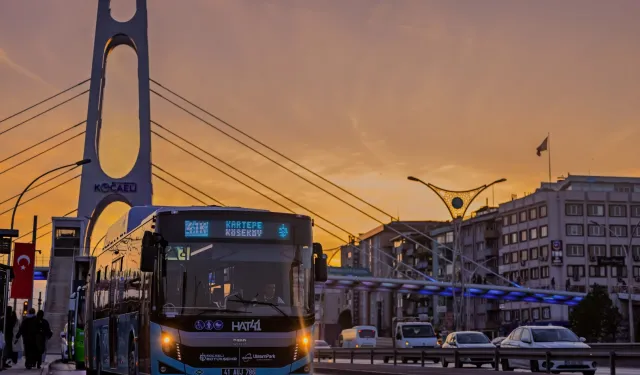 Kocaeli 740 otobüs filosuyla 54 milyondan fazla yolcuya hizmet verdi