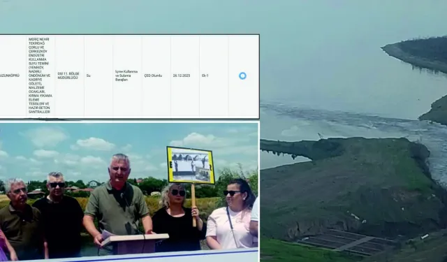 Meriç Nehri projesi Uzunköprü'yü endişelendirdi!