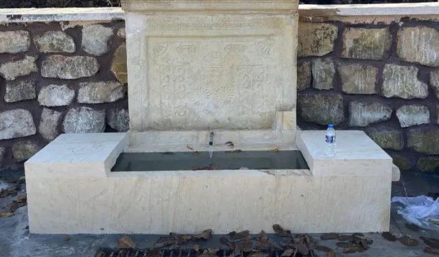 Ordu'da Ünye Dizdar Çeşmesi restorasyonla geleceğe taşındı