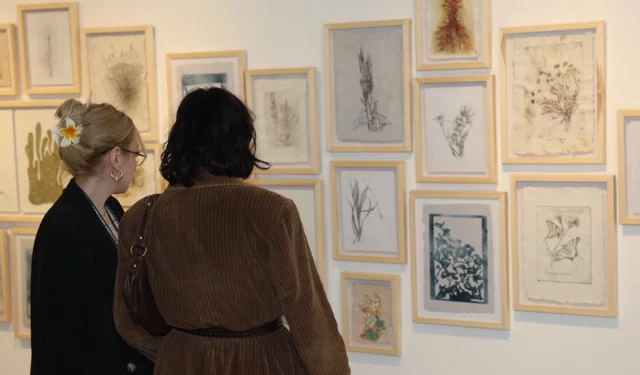 Bursa Nilüfer'de 'Karşılaşmalar, Devinimler, İzler' sergisi açıldı