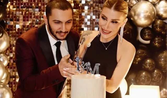 İrem Derici, Melih Kunukcu ile evliliğe ilk adımı attı