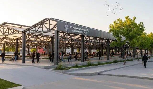 Kocaeli İzmit'te modern kapalı pazar alanı geliyor